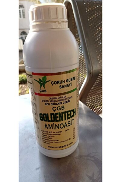 ÇGS - ÇORUH GÜBRE SANAYİ % 100 ORGANİK GOLDENTECH AMİNOASİT İÇEREN SIVI GÜBRE