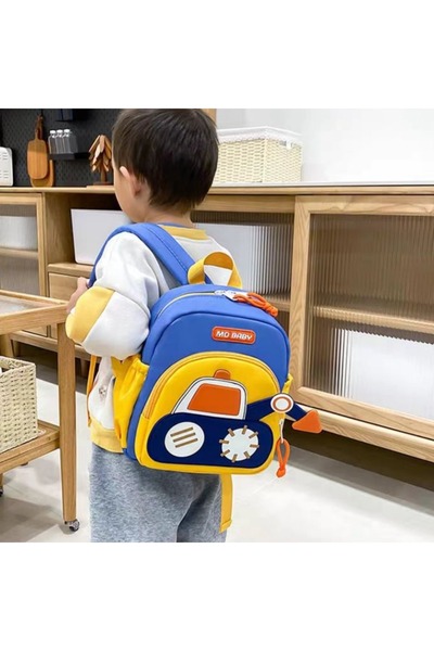 OEM Schoolbag for kindergarten, primary school or travel, practical, 24 x 22 ...