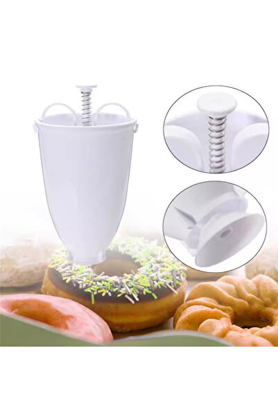 Arabest قالب دونات خفيف ، قطعة واحدة، لقلي وجبات خفيفة لذيذة، أداة خبز سهلة ا...