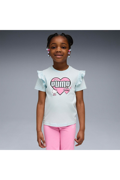 Puma Devojčin Hello Kitty Štampano plava T-shirt