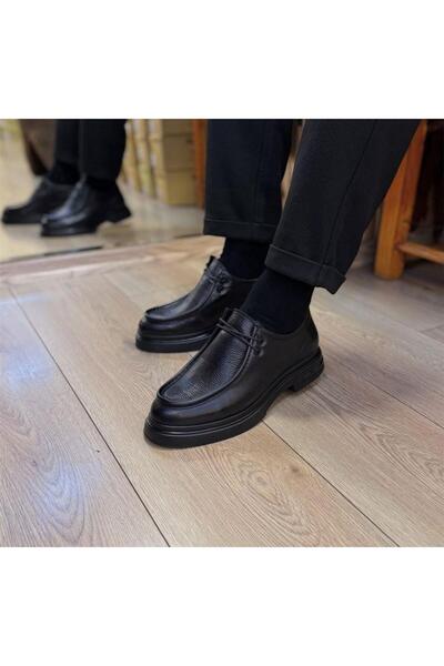 Parlak Hakiki Deri İthal Taban Ayakkabı