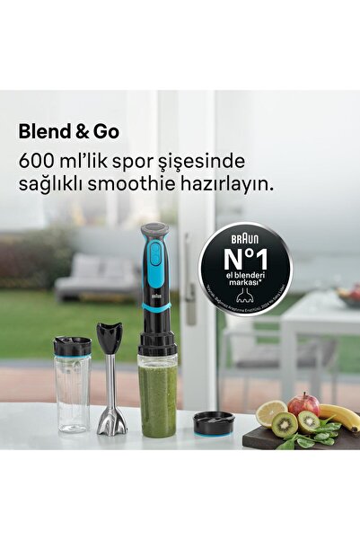 Braun Mq5252bk Multiquick 5 1000 W El Blender Seti