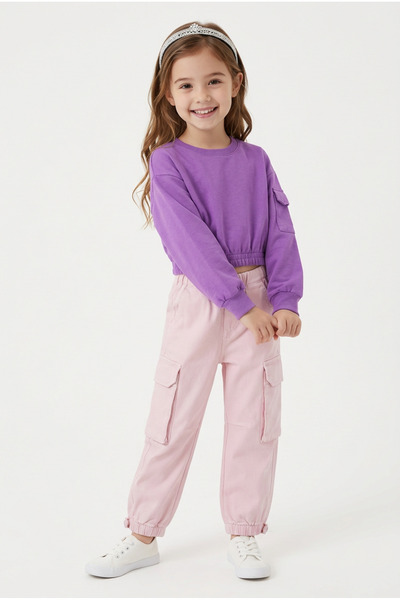 OEM Pantaloni cargo pentru fete