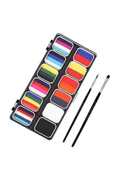 Arabest 1set Color Washable Paint Palette, for Halloween Makeup, Parties Fest...