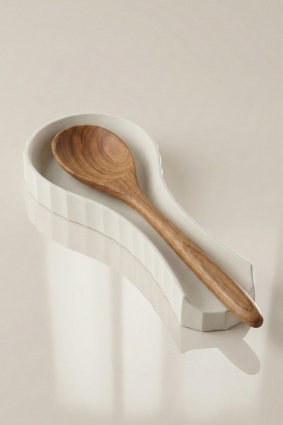 KHAKMA Držač za kašike 28,5 cm | Izdržljivi plastični držač za kašike i servi...