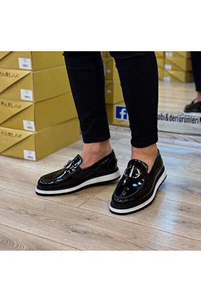 Parlak Eva Taban Tokalı Casual Ayakkabı