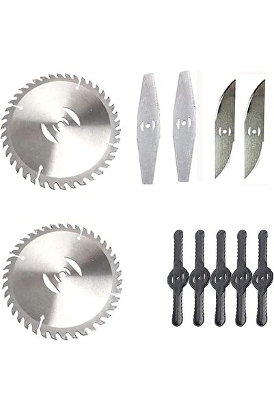 Arabest ثلاثة أنواع من الشفرات البديلة لجزازة العشب الكهربائية، وملحقات التشذ...