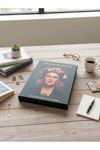 Kutuperest Frida Kahlo Dekoratif Kitap Kutusu