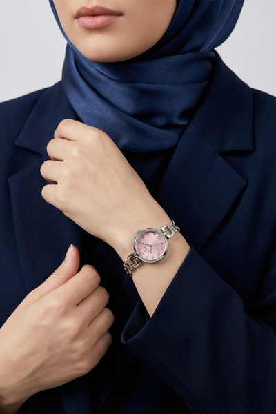 InStyle Square Cord Silver Women's Wristwatch