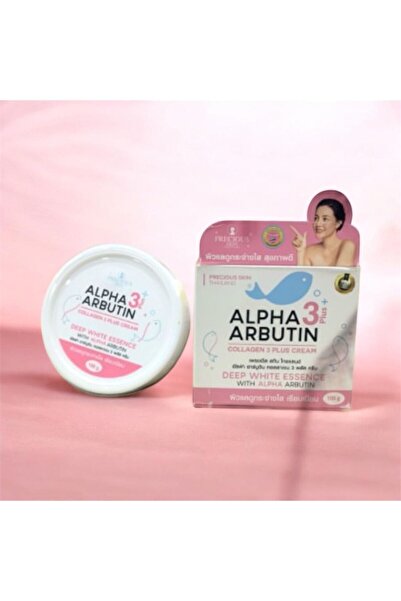 PRECIOUS SKIN Alpha Arbutin 3 Plus Collagen Brightening 3pc Combo Set – Face Cream, Body Serum & Facial Serum Set