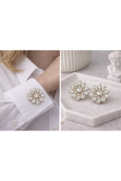 Ezgdesign BROŞ MODEL KADIN KOL DÜĞMESİ