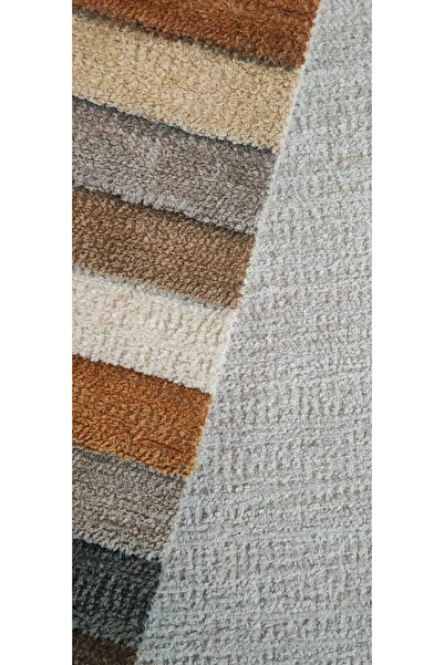 Largohome STAR Bukle Dokulu Döşemelik Kumaş Modern Renk Seçenekli Yumuşak ve ...