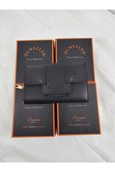 Ölmezler Women's Wallet Large Size Zippered Card Holder Pack Daily Use Stylis...