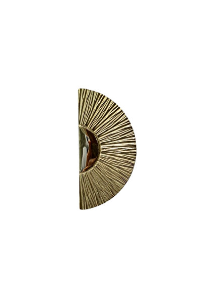 System 4829 Harmonique Kulp Altın Renk Tek Adet Yarım 64 mm