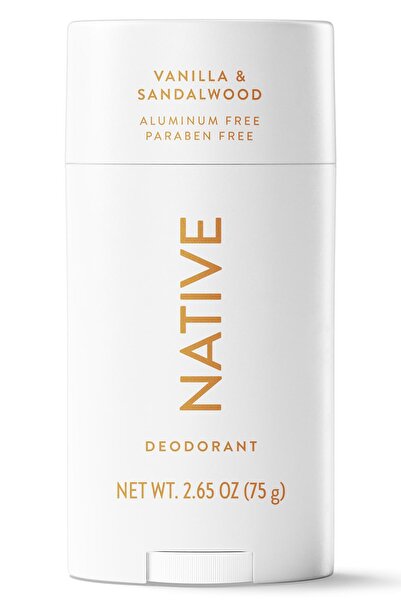 Native Vanilla & Sandalwood Alüminyumsuz Stick Deodorant 75GR