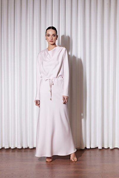 Missemramiss 5194 طقم تنورة ساتان جريس