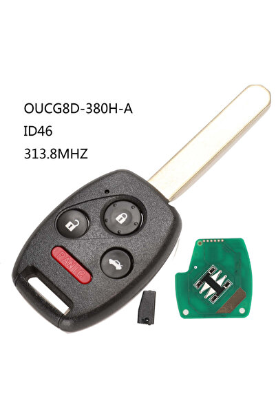 Choice complet key jingyuqin 313.8Mhz Car Remote Keyless Key For Honda Accord...