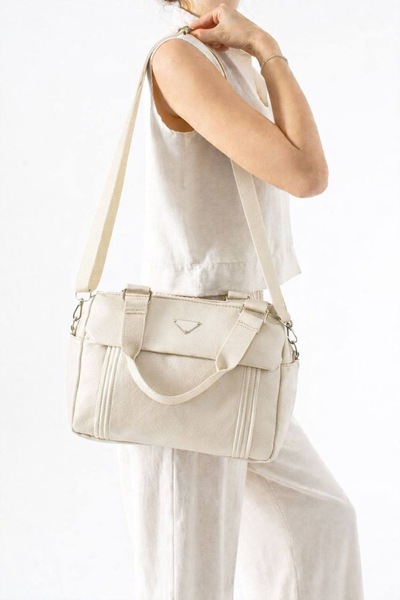 Berlin bags Hope Five-Eyed Double Handle Detail Women's Arm Sleeve Bag Si