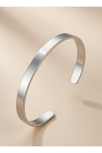 Generic Titanium Steel C-Shaped Bracelet – Fashionable & Minimalist Handmade ...