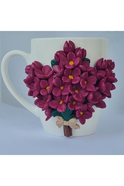 OEM Personalized Mug, Lilac Flowers 3