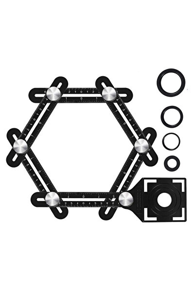 Levelo Foldable system 6 metal lines fixing holes for ceramic tiles