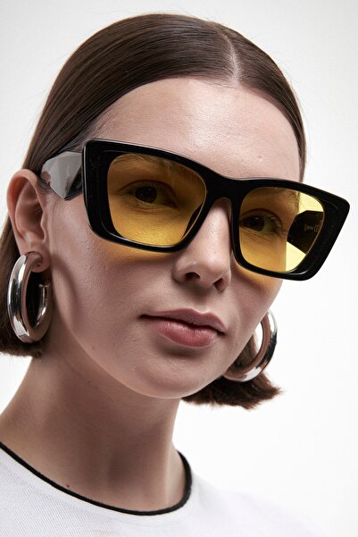 Bilge Karga نظارات جوس السوداء الصفراء للحفاظ على التوازن