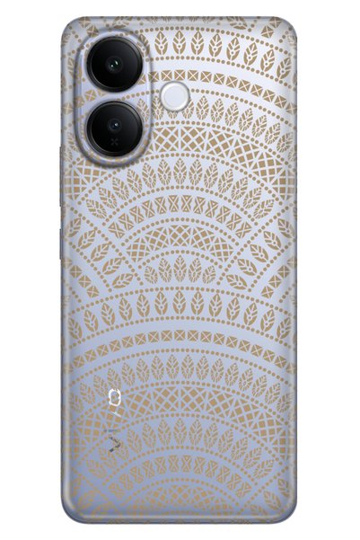 Cekuonline Vivo V60 Lite 5g Compatible Case Patterned Silicone Printed Cover ...