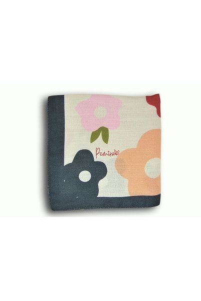 PEMİRA Children's Headscarf Scarf Cotton Patterned Girls' Scarf