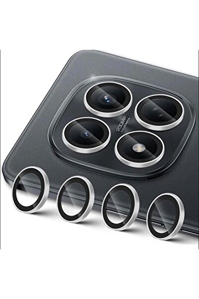 Mi7a Redmi Note 15 Pro Plus 5G Uyumlu Lens Koruyucu (Temperli Cam Kamera Koru...