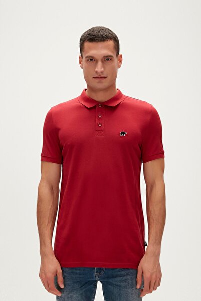 Bad Bear Gabriel Polo Night Men's Red Tshirt