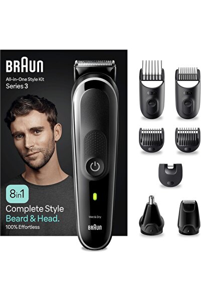 Generics Braun MGK3440 Series 3 All-in-One Trimmer 8-in-1 Kit for Beard, Hair...