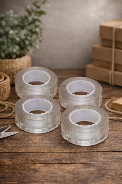 WDA Clear Transparent Adhesive Tape Roll – Strong Office & Home Multipurpose ...