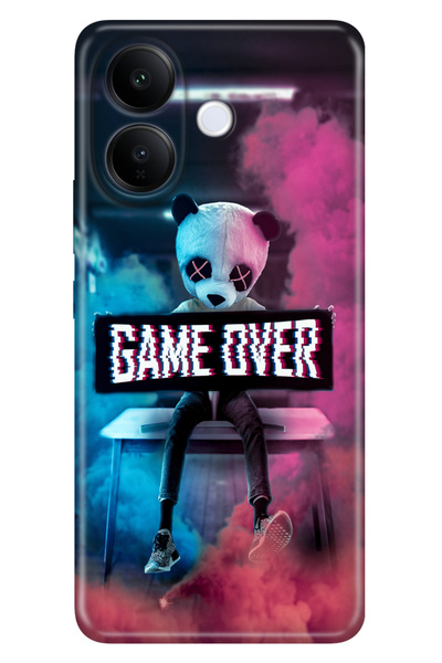 Cekuonline Vivo V60 Lite 5g Compatible Case Colorful Silicone Printed Tpu Gam...