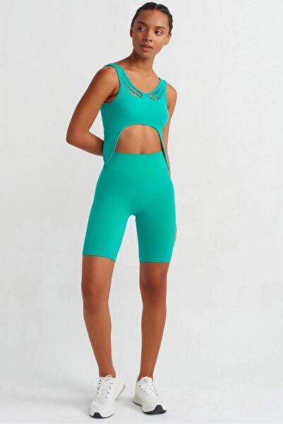 COMEUP V Bel Orta Shaping / Sculpting Biker Shorts Pool Green