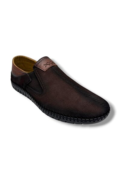 BİRKAN 62-26 Genuine Nubuck Leather Anatomical Men's Shoes