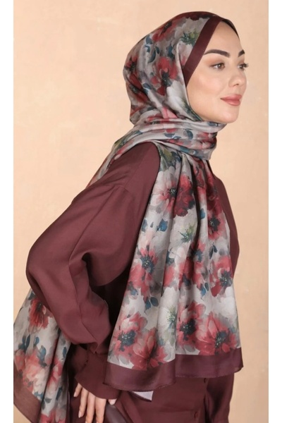 Butik New Season Floral Print Cotton Pack Koza Soft Shawl (Non-Slip)