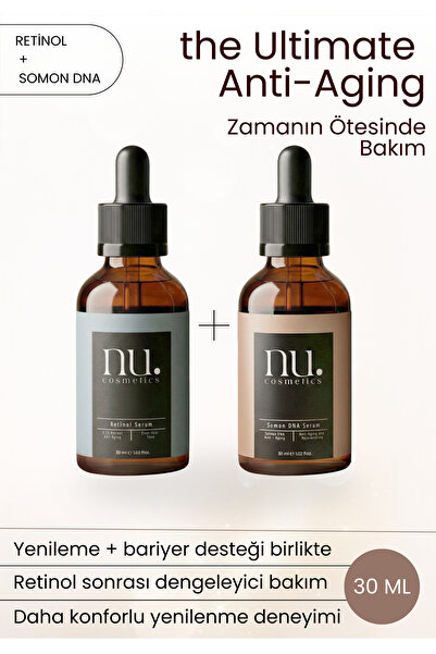 NU Cosmetics Retinol Serum 30 ml + Somon DNA Serum 30 ml