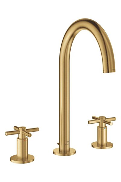 Grohe خلاط حوض ثلاثي الفتحات من أتريو مقاس 1/2 بوصة - 20643gn0