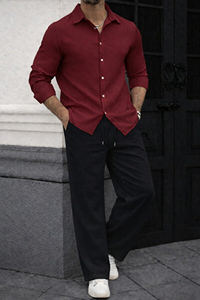 MODARİCH Unisex Women'S/Men's Wrinkled Fabric Special Design Top and Bottom J...