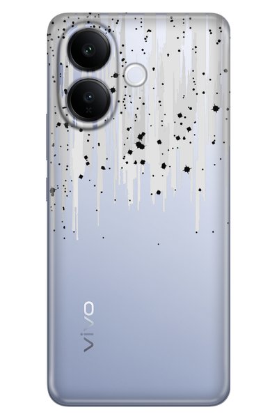 Cekuonline حافظة متوافقة مع هاتف Vivo V60 Lite 5G مصنوعة من السيليكون المزخرف...