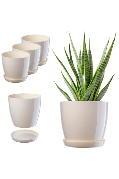 KADAX Ghiveci de flori, Capac pentru ghiveci, 18 cm, Suport pentru flori, Pla...