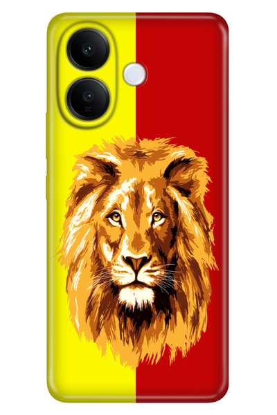 Cekuonline Vivo V60 Lite 5g Compatible Case Colorful Silicone Printed Tpu Yel...