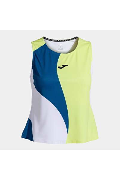 Joma 902366.407 Challenge Γυναικείο Αμάνικο T-Shirt - Μπλε/Πράσινο