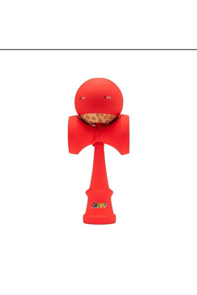 Kendama Europe KOLOR RED, vârf kendama krom