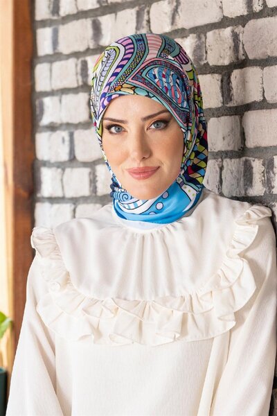 NESSCARF نيفينيا حك وشاح أبيض