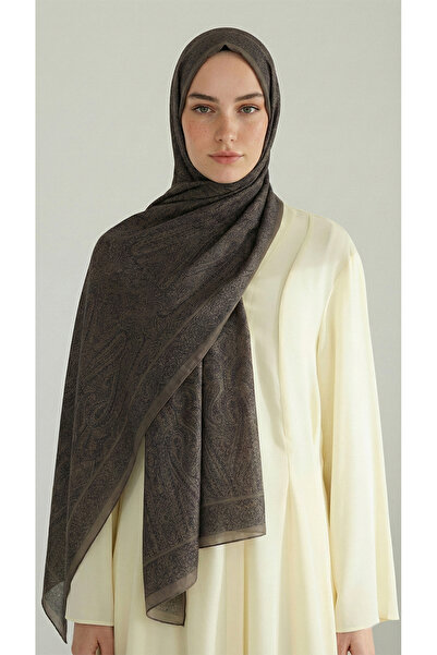 Karaca ΚΟΜΨΟ Με σχέδιο VUAL ΑΓΟΡΑΖΕΤΕ Μετάξι - ΣΚΟΥΡΟ ΜΠΕΖ