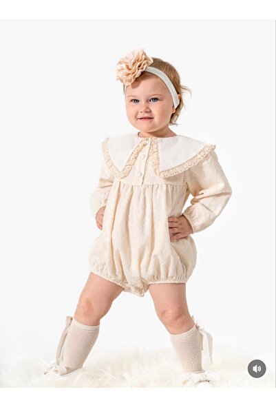 Noy Noy Kız Çocuk Romper 2'li Takım