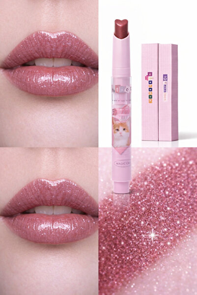 magic casa Glittery Shimmering Plumping Effect Lip Gloss 03 – Fix Series Glas...