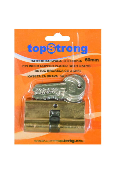 TopStrong Top Strong Lock Cylinder 60mm with 3 Keys TS