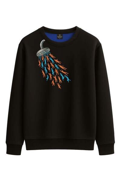 Espina Premium Unisex Regular Human B Printed Sweatshirt